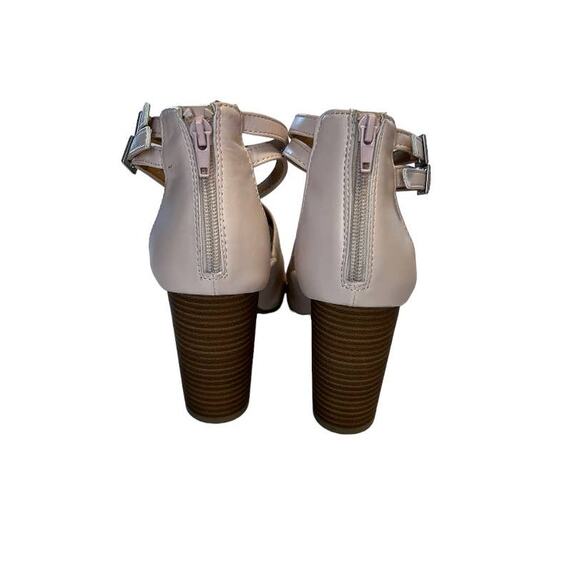 Maurices, Open Toe Strap Sandal, Chunky Heel, Pink, 11 NWOT - Picture 7 of 11